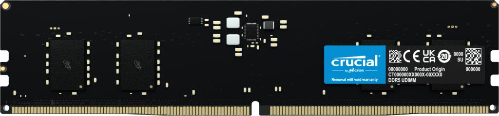 Crucial RAM 8GB (1x8GB) DDR5 5200MHz UDIMM schwarz