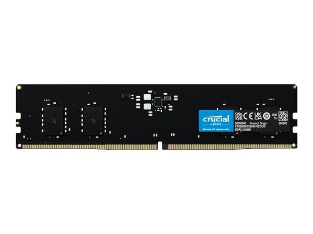 Crucial RAM 8GB (1x8GB) DDR5 5600MHz UDIMM schwarz