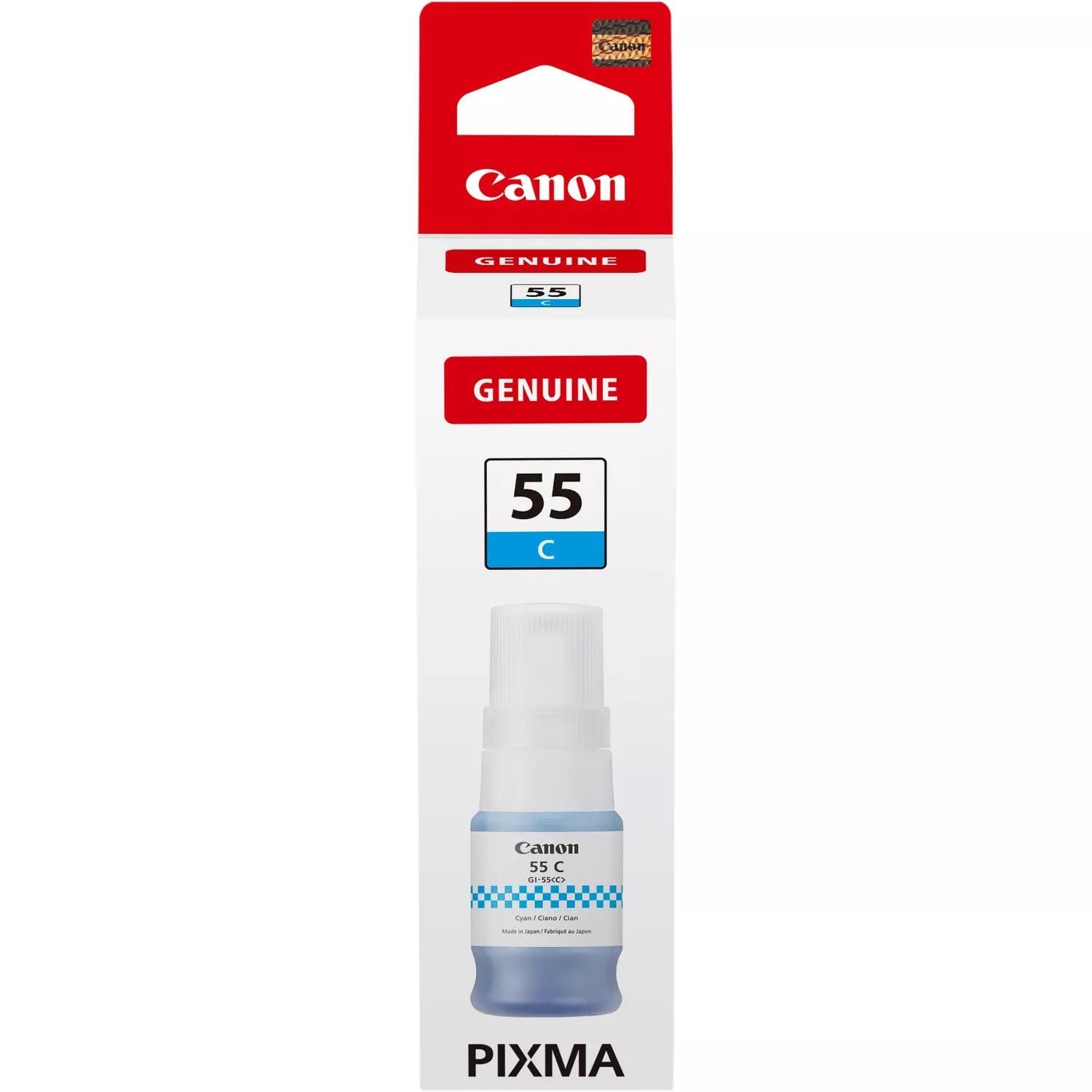 Canon Original GI-55C Nachfülltinte - cyan 3.000 Seiten