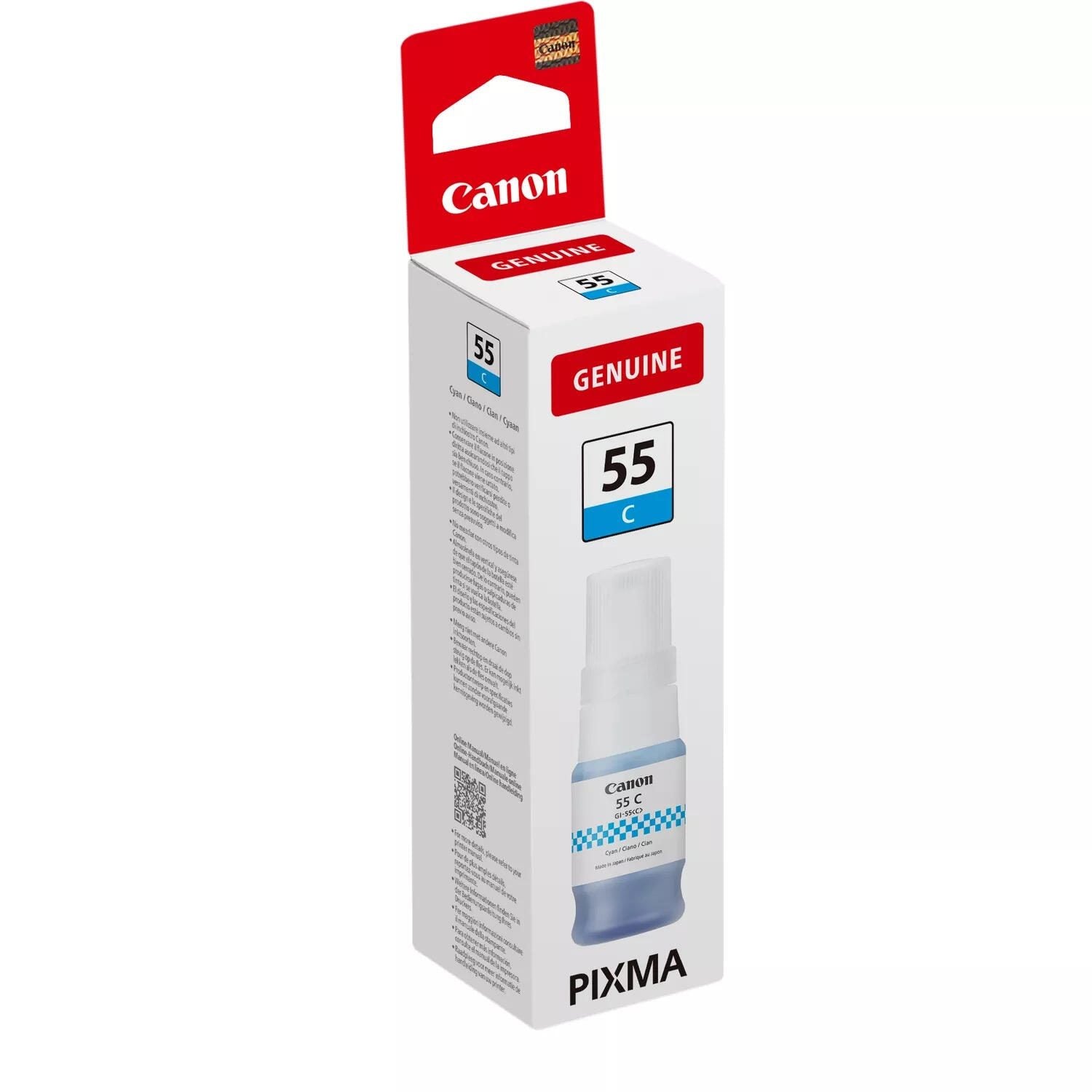 Canon Original GI-55C Nachfülltinte - cyan 3.000 Seiten