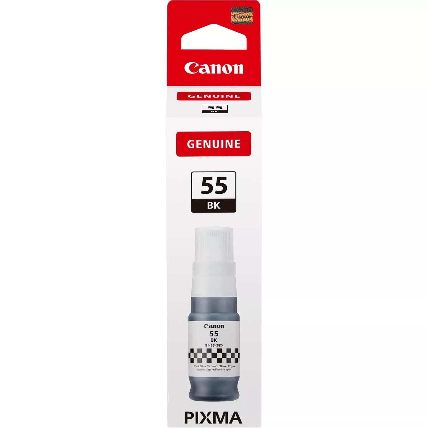 Canon Original GI-55BK Nachfülltinte - schwarz 3.000 Seiten