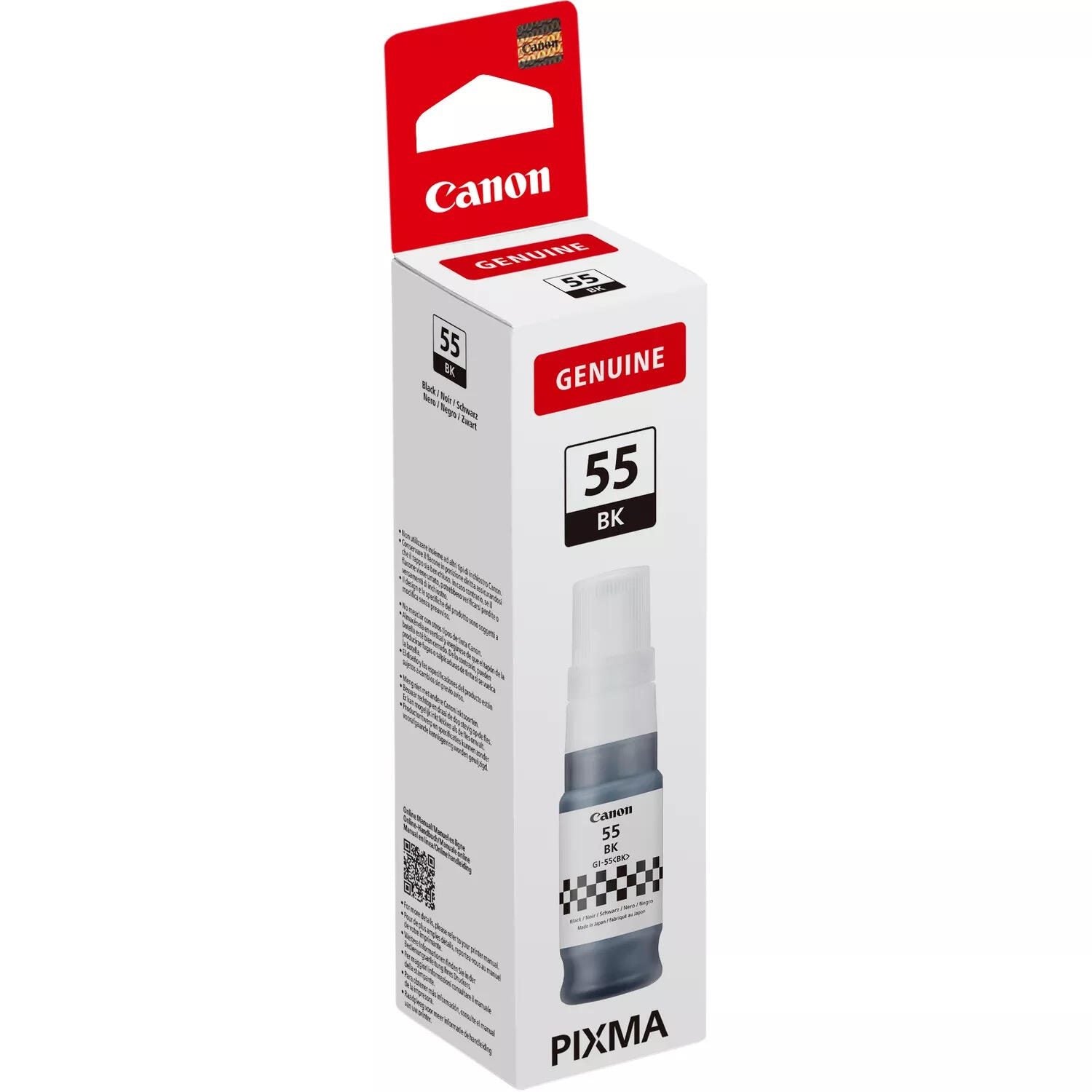 Canon Original GI-55BK Nachfülltinte - schwarz 3.000 Seiten