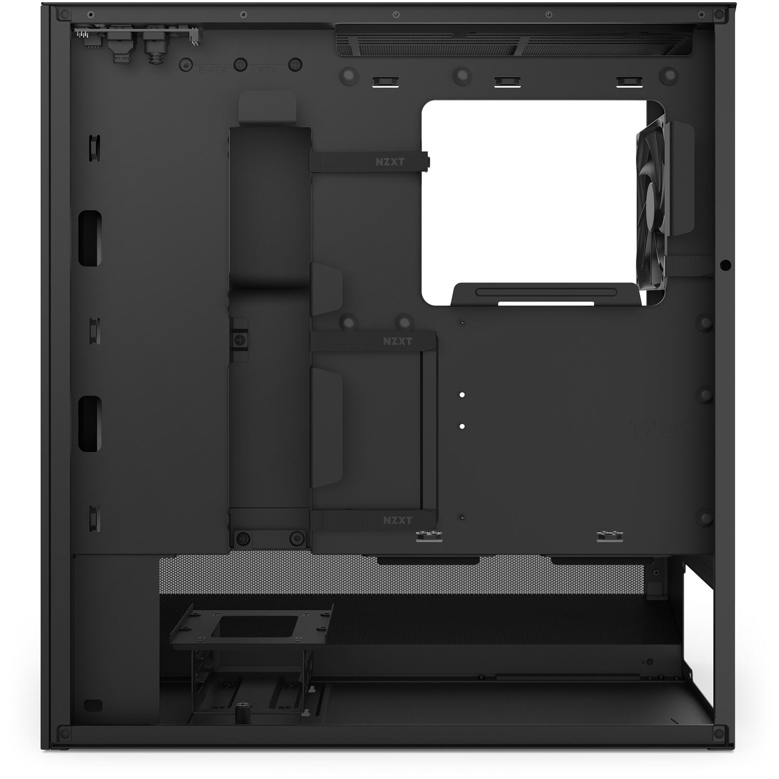 NZXT H5 Flow RGB Mid-Tower-Gehäuse, Schwarz