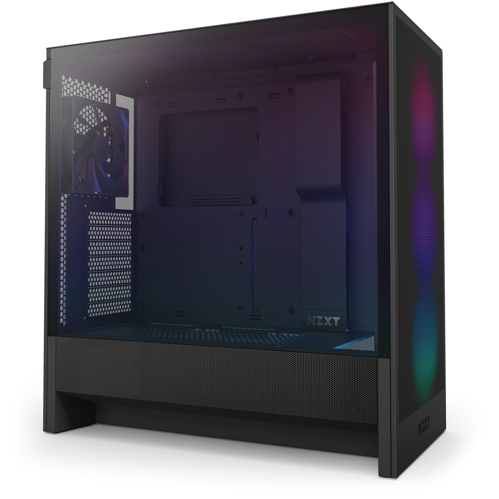 NZXT H5 Flow RGB Mid-Tower-Gehäuse, Schwarz