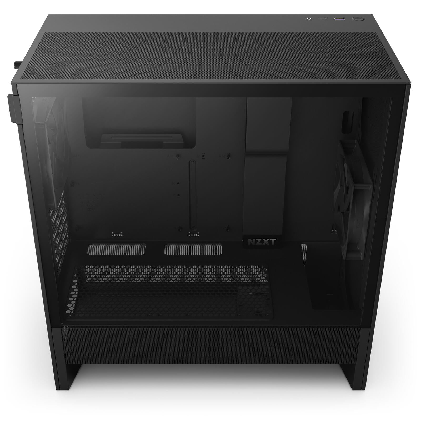 NZXT H5 Flow Mid-Tower-Gehäuse, Schwarz