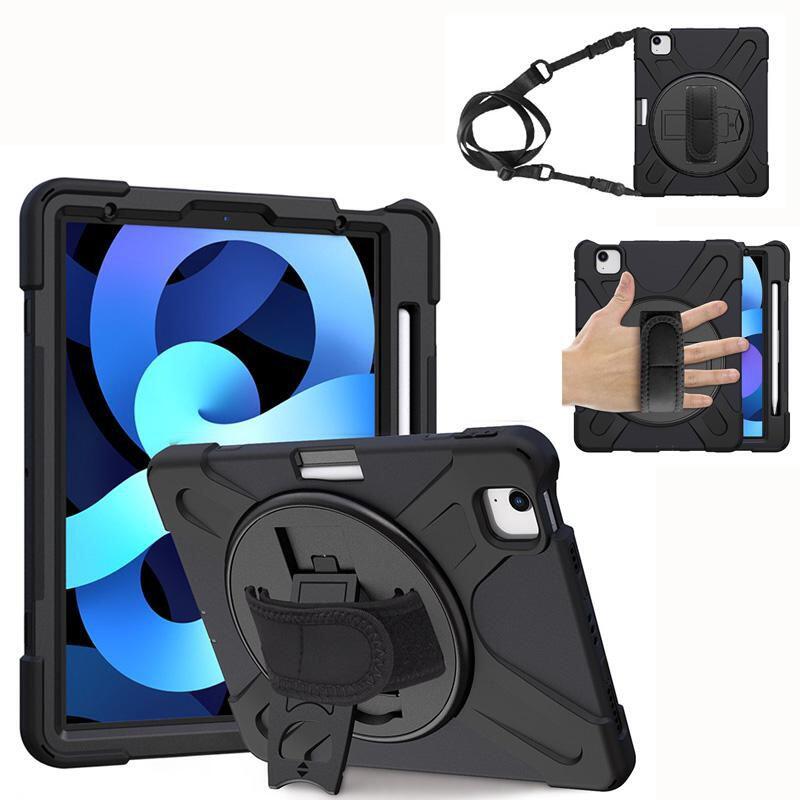eSTUFF CHICAGO Full Body Defender Case für das iPad Air 11' (2024 & 2025) - Black