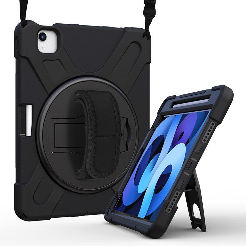 eSTUFF CHICAGO Full Body Defender Case für das iPad Air 11' (2024 & 2025) - Black