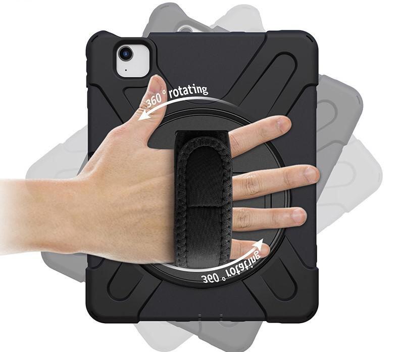 eSTUFF CHICAGO Full Body Defender Case für das iPad Air 11' (2024 & 2025) - Black
