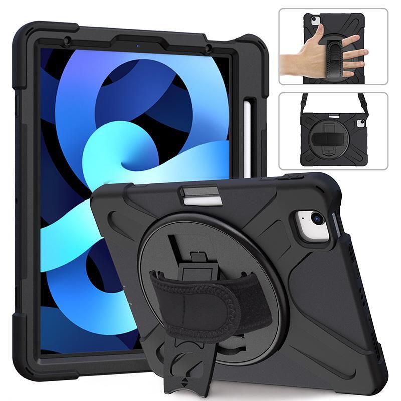 eSTUFF CHICAGO Full Body Defender Case für das iPad Air 11' (2024 & 2025) - Black