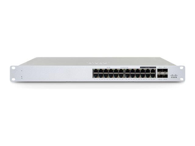 Cisco Switch Meraki MS130 28-Port 1GbE 370W PoE managed