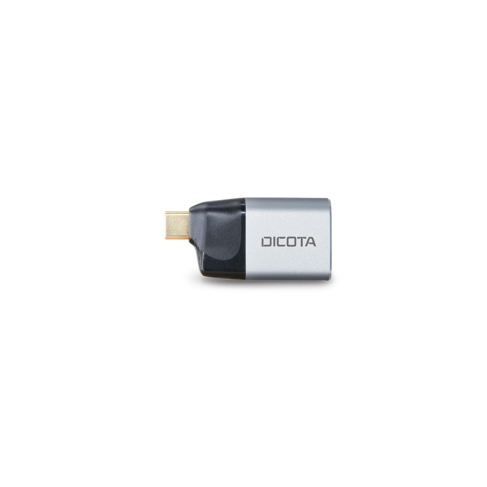 DICOTA Mini-Adapter USB-C zu DisplayPort mit Power Delivery