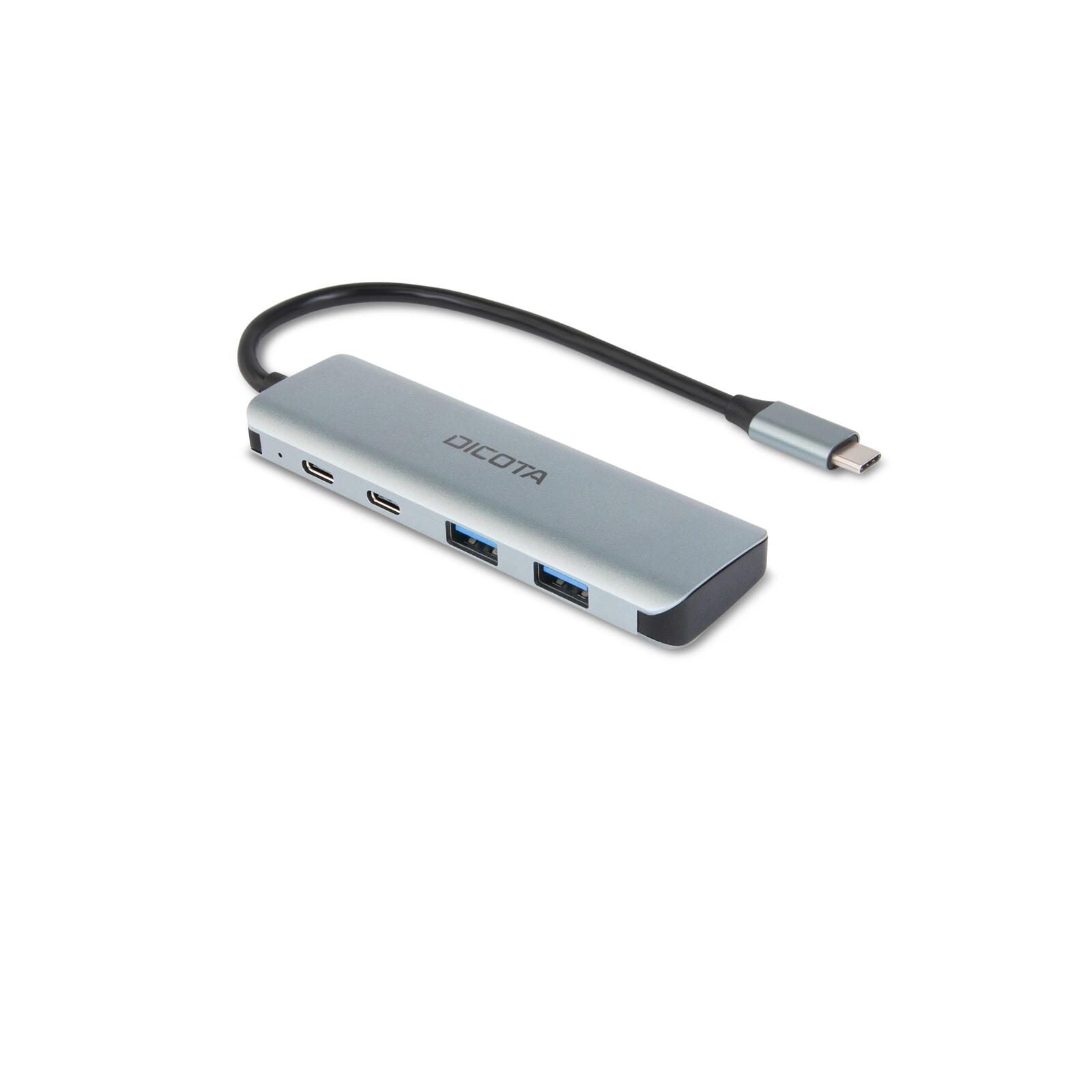 DICOTA USB-C 4-in-1 Highspeed Hub 10 Gbps