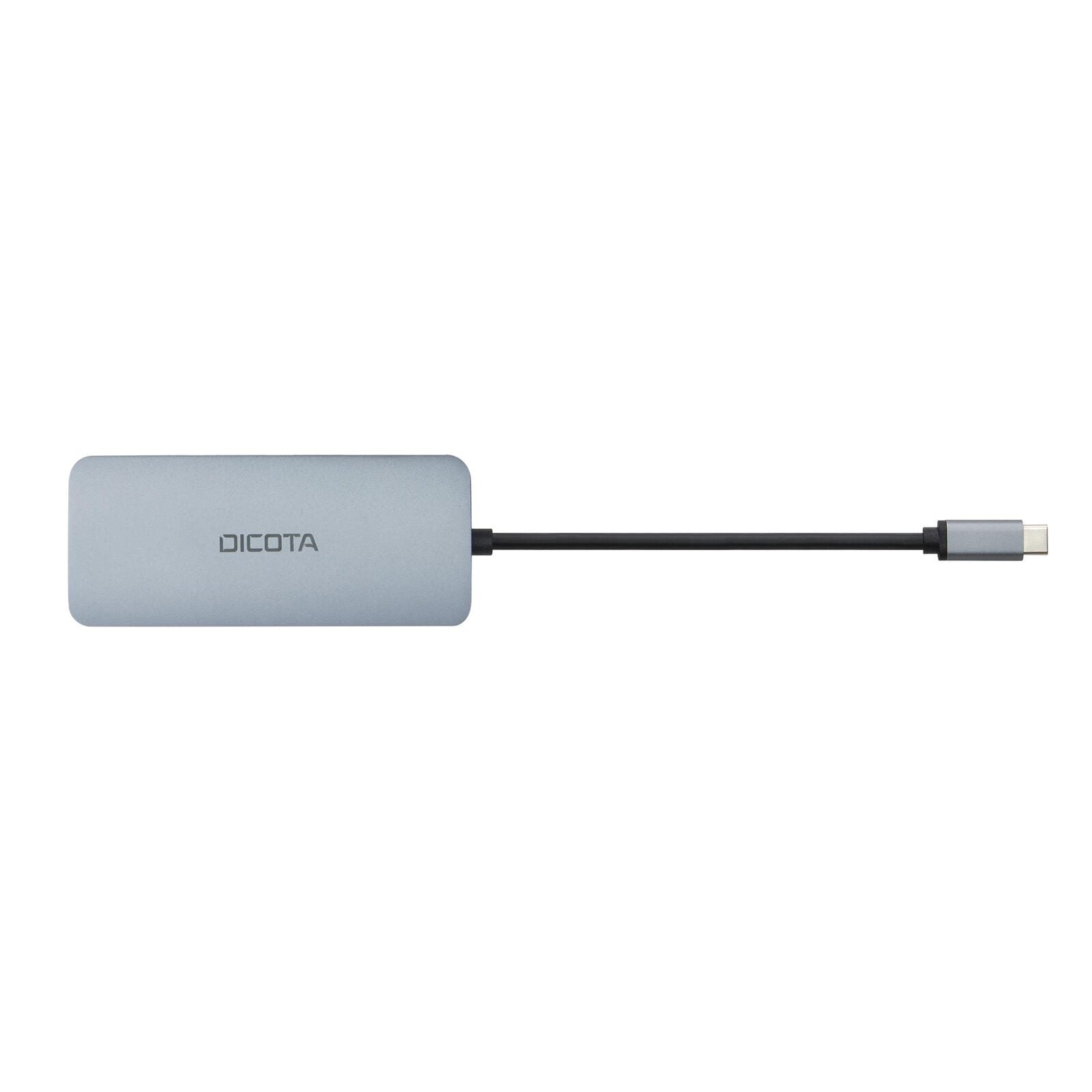 DICOTA USB-C 8-in-1 Multi Hub 4K PD 100W
