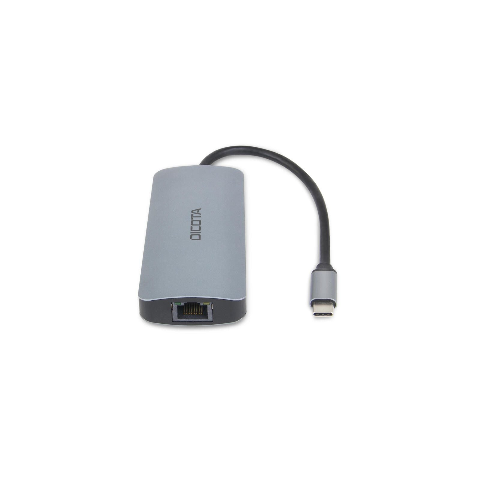 DICOTA USB-C 8-in-1 Multi Hub 4K PD 100W