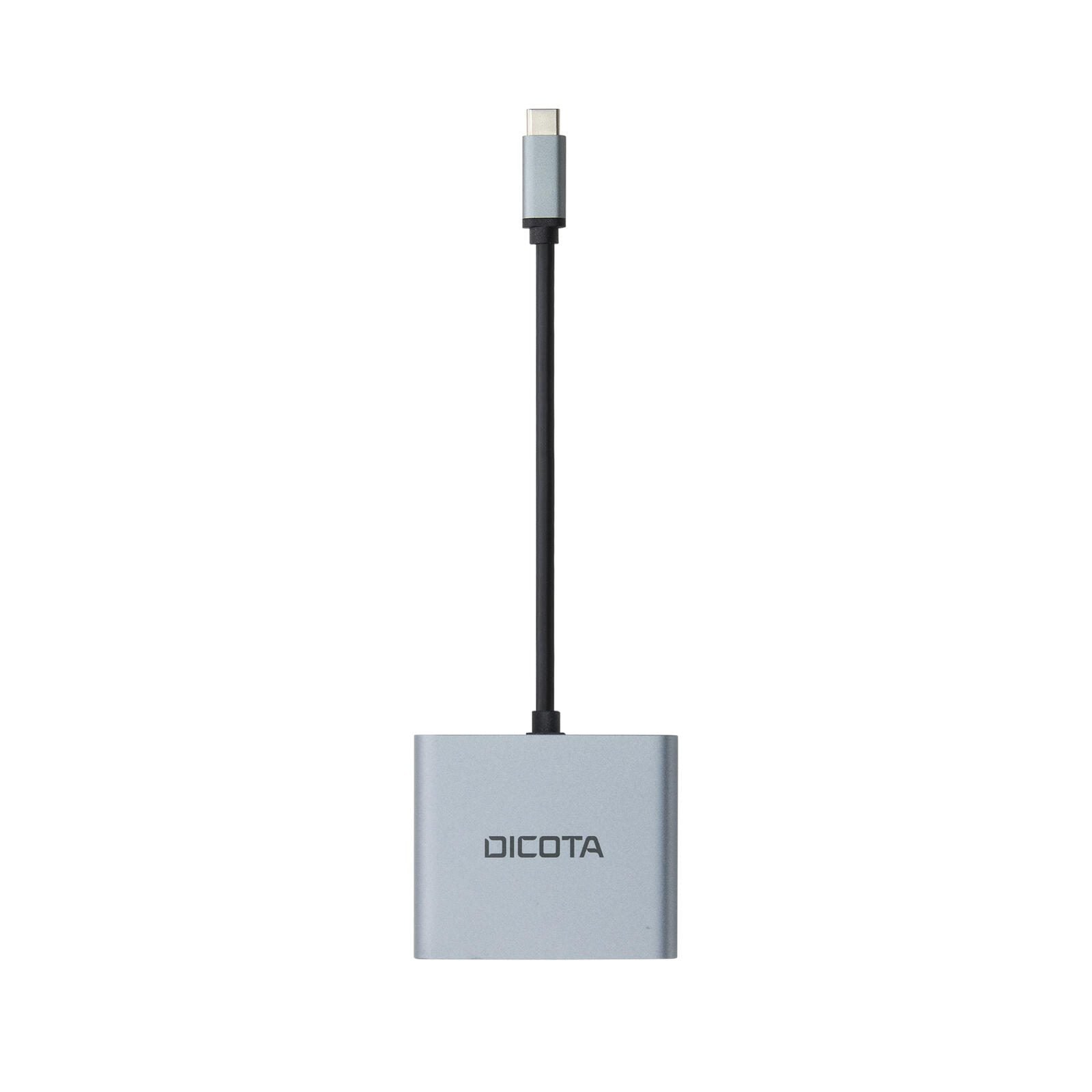 DICOTA Portable USB-C 4-in-1 Mini Docking Station