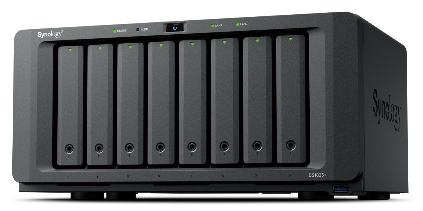 Synology Disk Station DS1825+ NAS Server (8 Schächte)