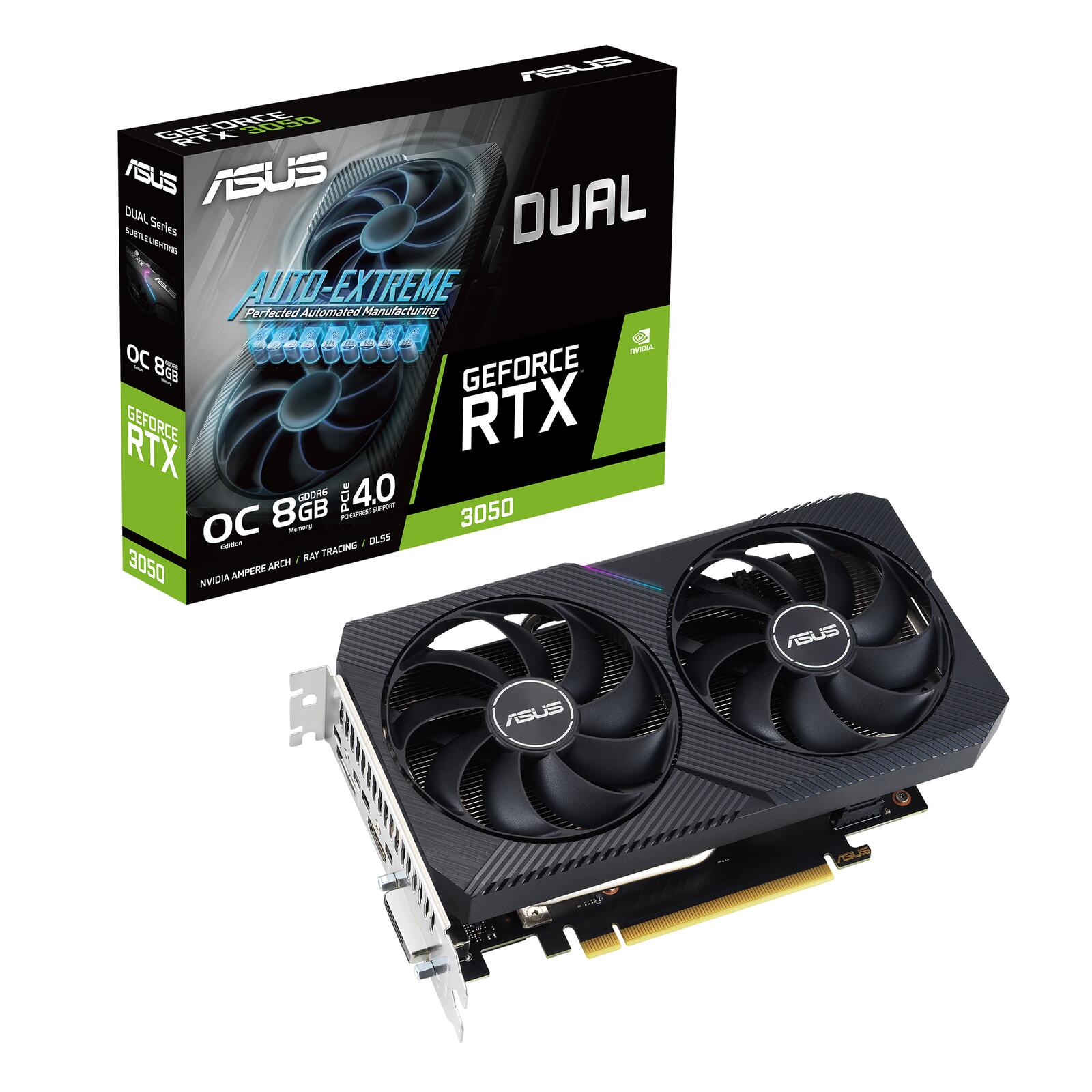 ASUS Dual GeForce RTX 3050 V2 OC Edition