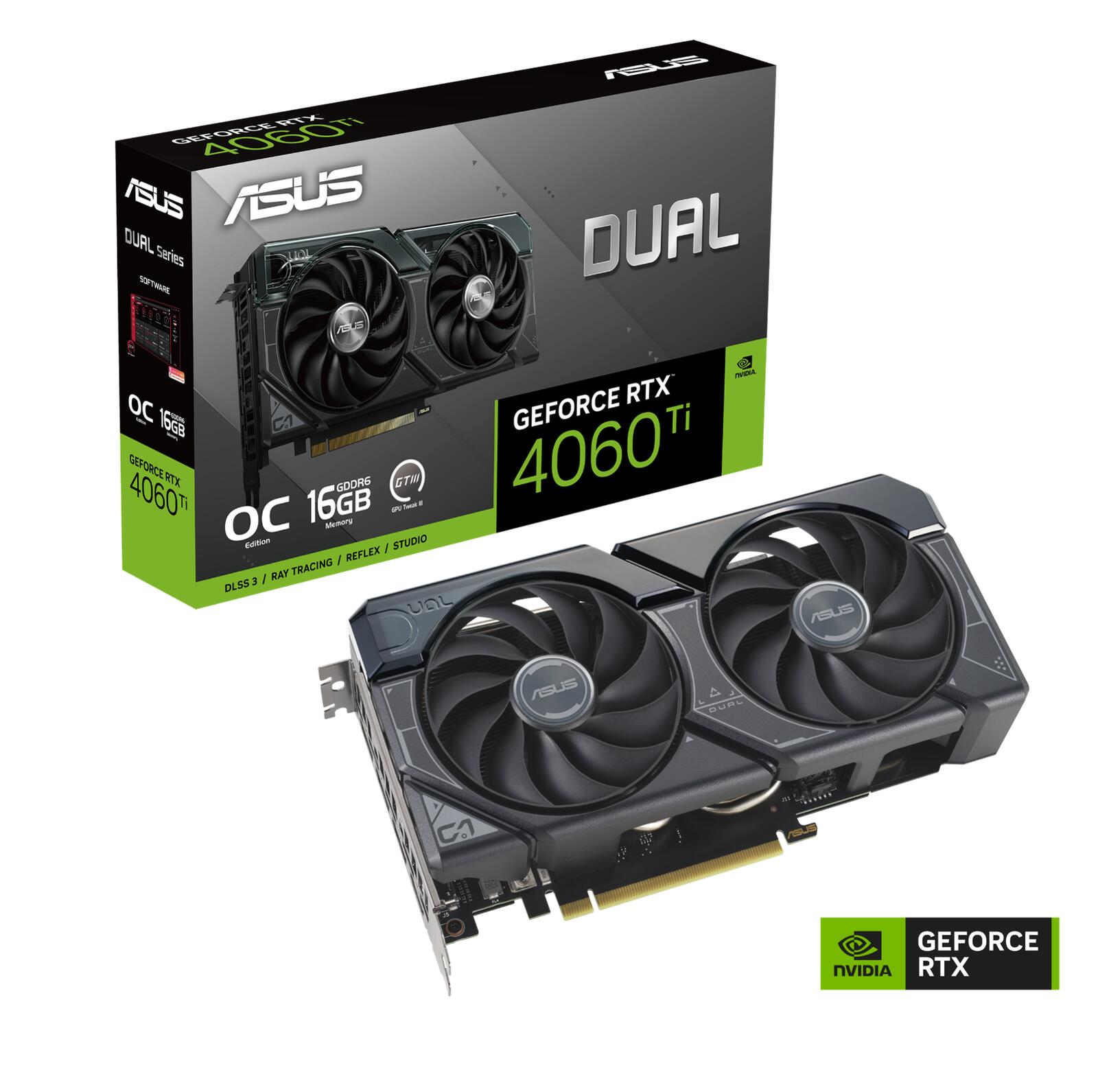 ASUS Dual GeForce RTX 4060 Ti OC Edition