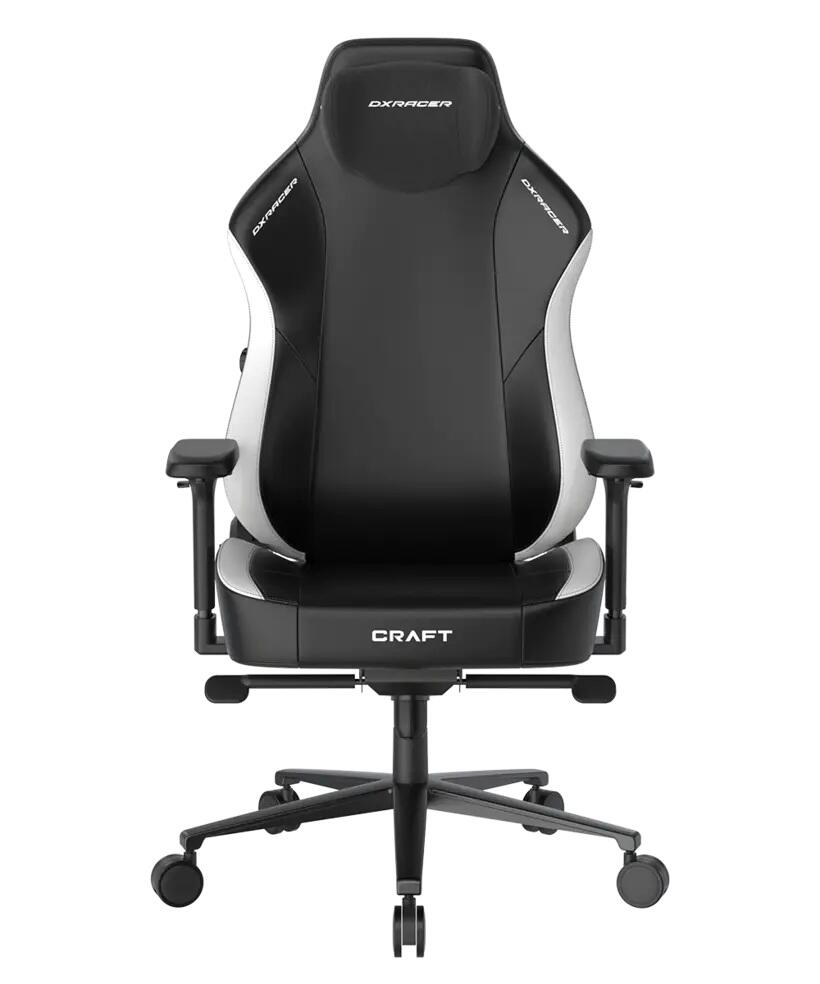 DXRacer Craft Serie GC/XLCF23LTA/NW Gaming-Stuhl - Plus / XL - EPU Kunstleder - schwarz/weiß