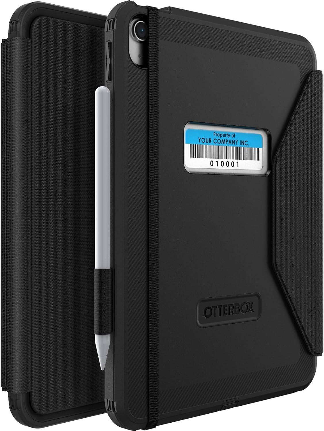 OtterBox Defender Folio Case für Apple iPad der 10. Generation (10.9') - Schwarz