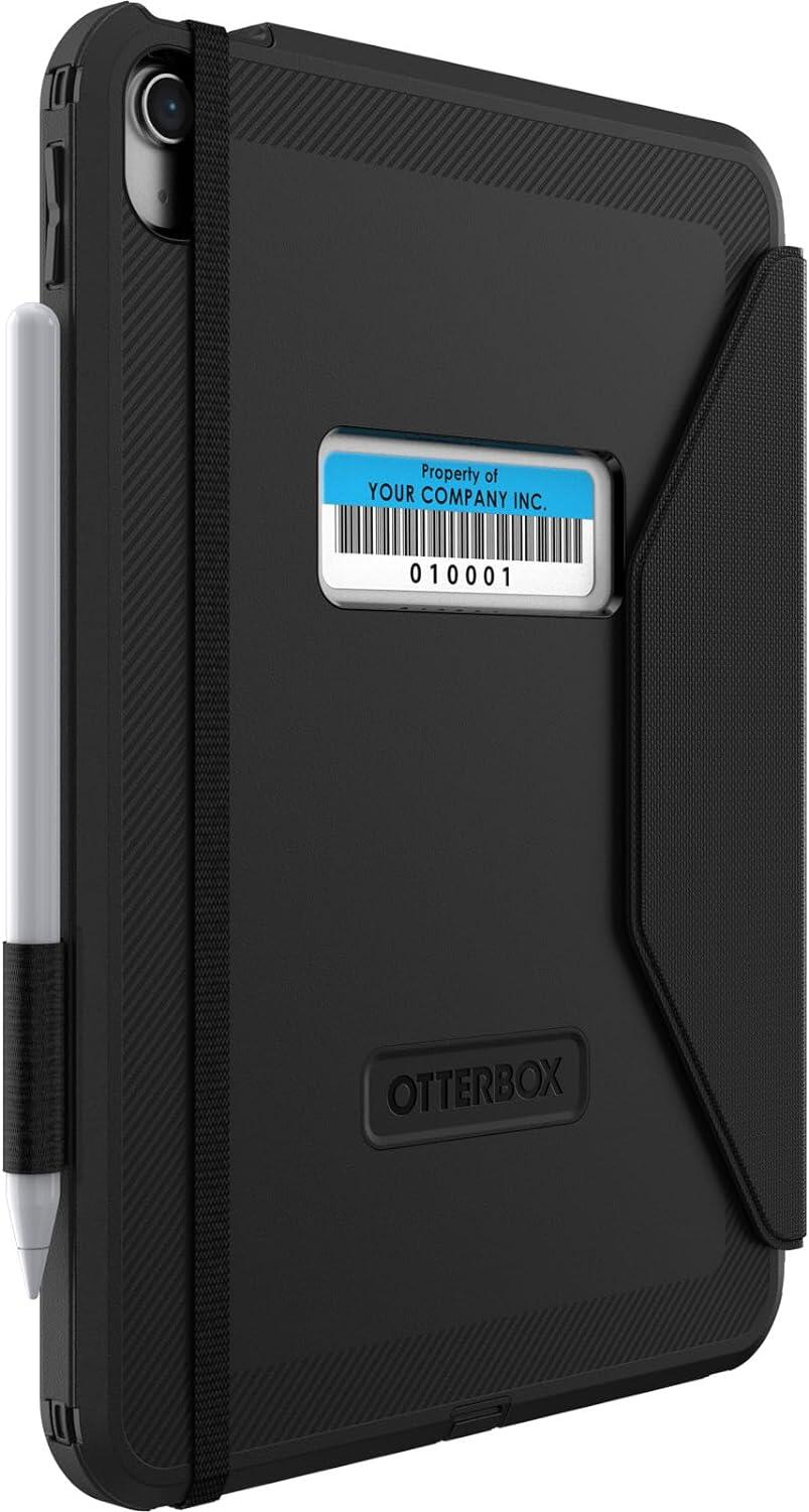 OtterBox Defender Folio Case für Apple iPad der 10. Generation (10.9') - Schwarz