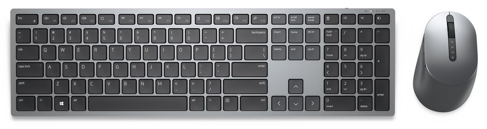 Dell KM7321W Tastatur-und-Maus-Set grau