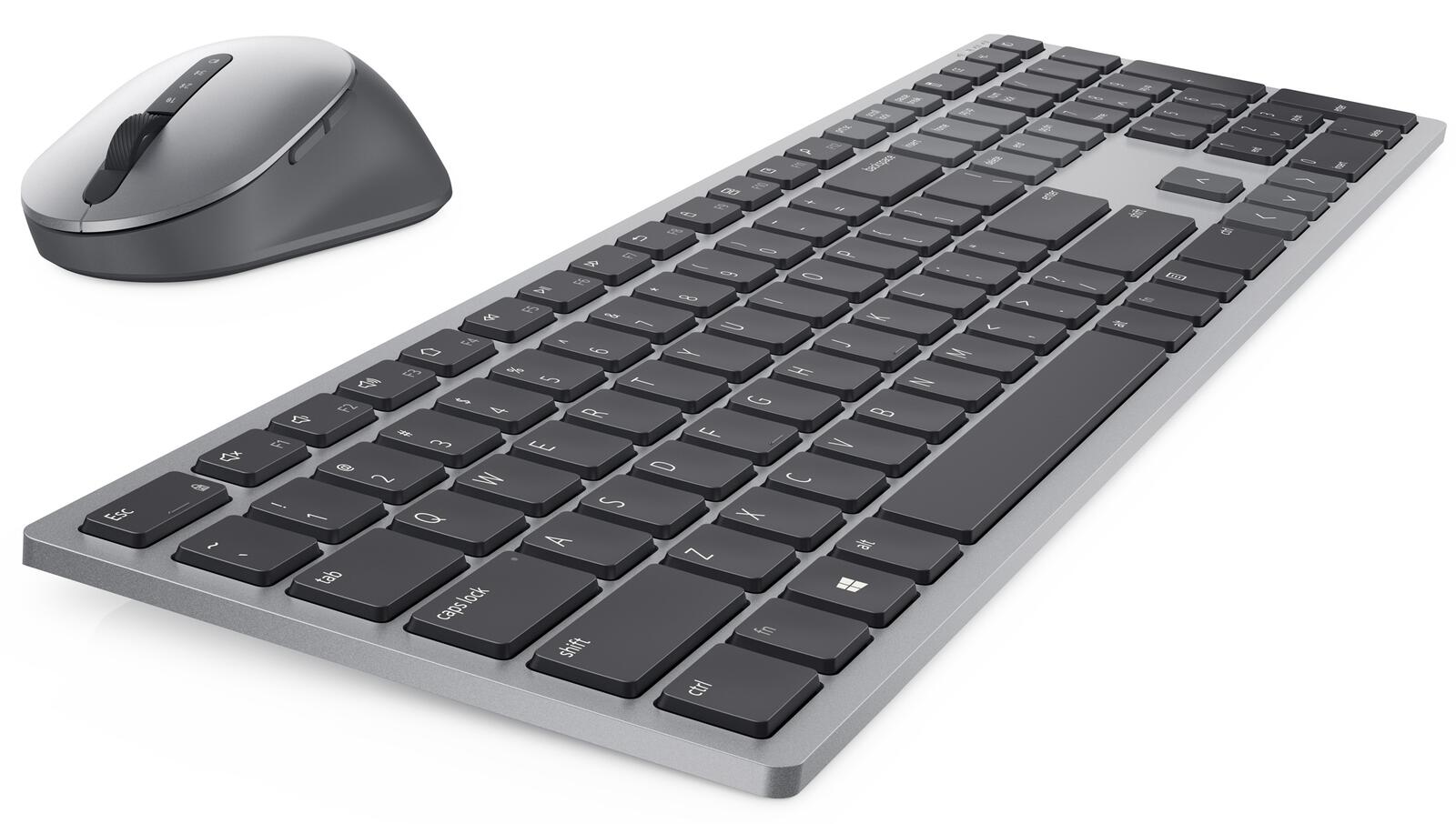 Dell KM7321W Tastatur-und-Maus-Set grau