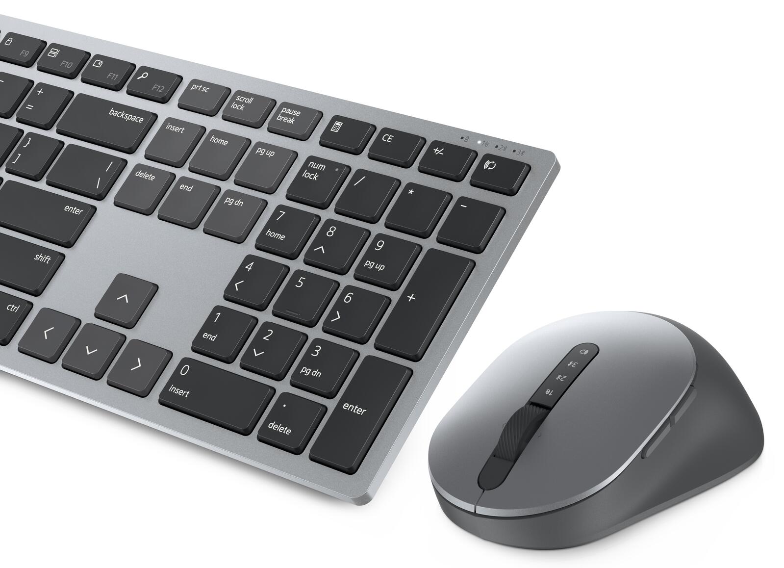 Dell KM7321W Tastatur-und-Maus-Set grau