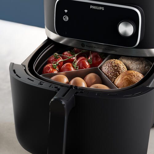 Philips 3-teiliger Lebensmitteltrenner HD9916/00 für den Airfryer 8,3 l