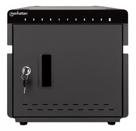 Manhattan 10-Port USB-C Desktop Ladeschrank 180 W, schwarz
