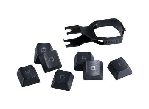 ASUS ROG RX PBT Doubleshot Tastenkappen-Satz Schwarz
