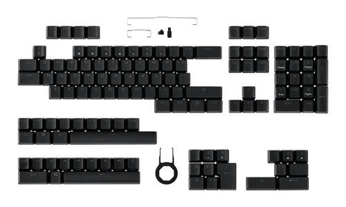ASUS ROG PBT Doubleshot Tastenkappen-Satz Schwarz