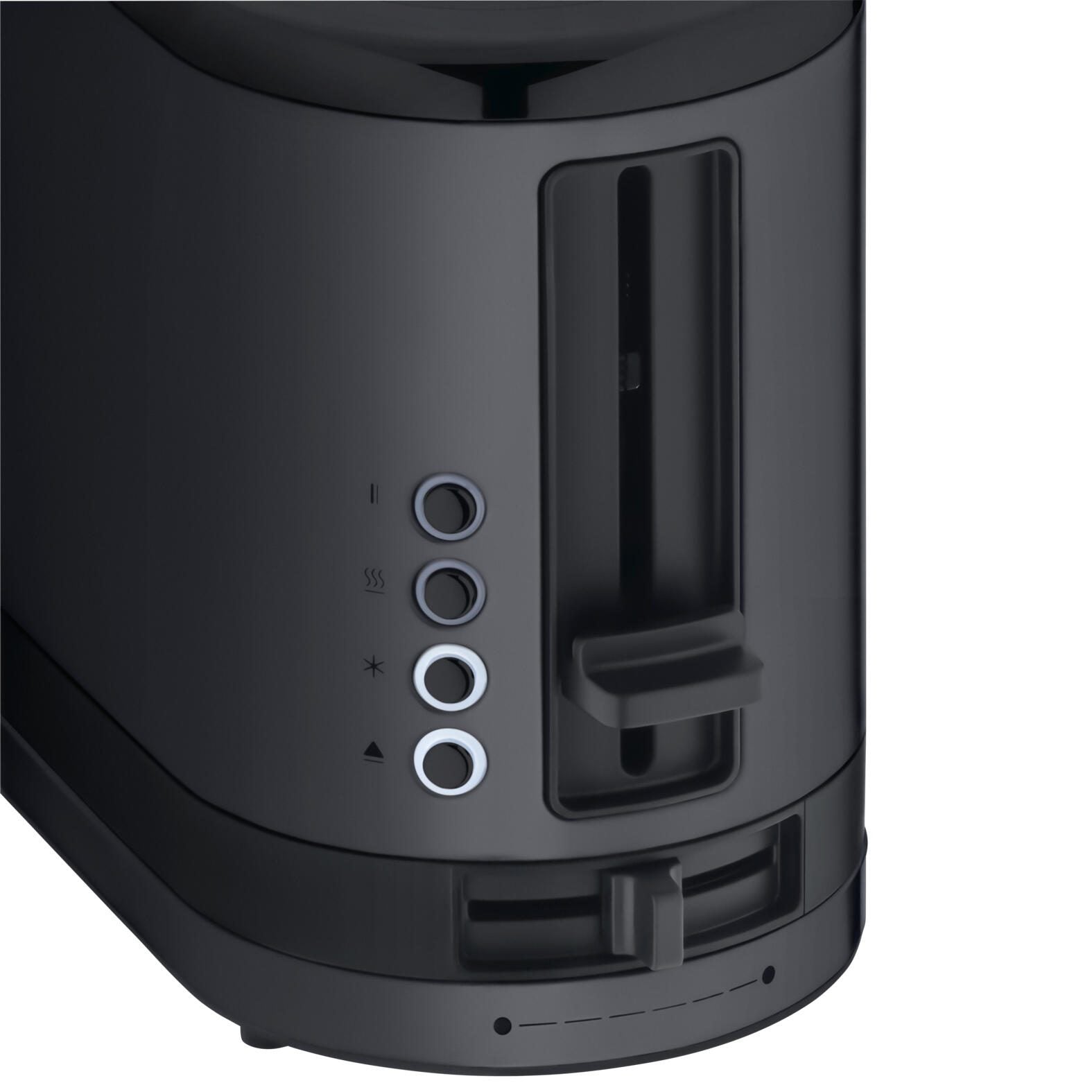 WMF KITCHENminis Toaster, 900 W Schwarz