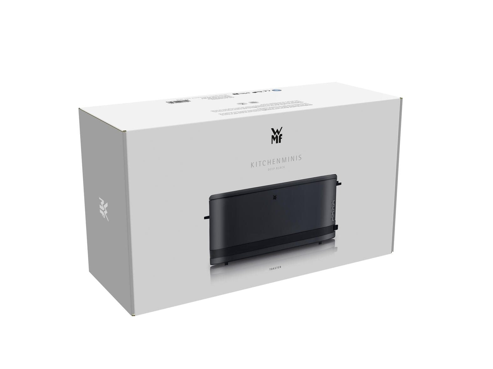 WMF KITCHENminis Toaster, 900 W Schwarz