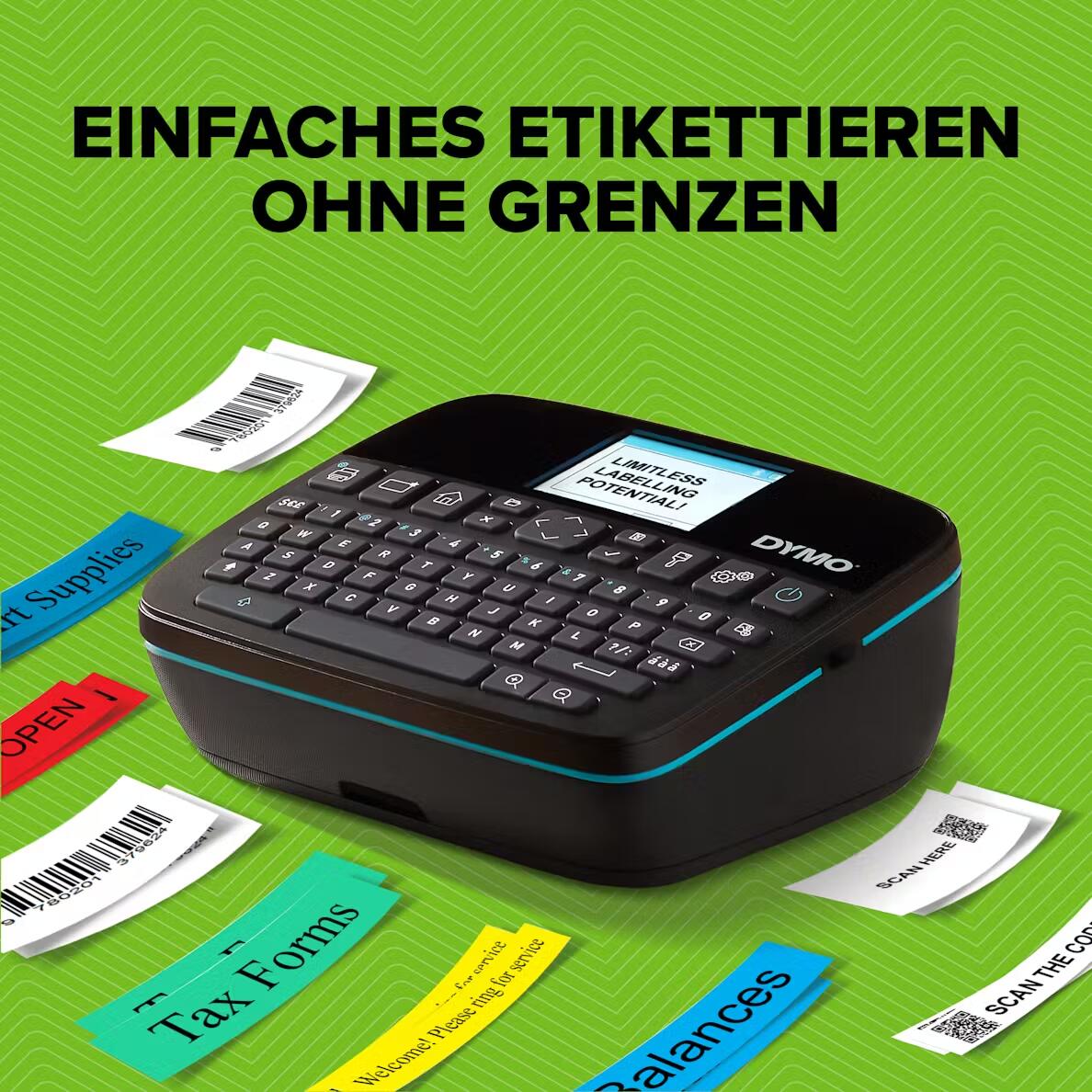 DYMO® LabelManager™ 640 CB, Beschriftungsgerät, QWZ-Tastatur