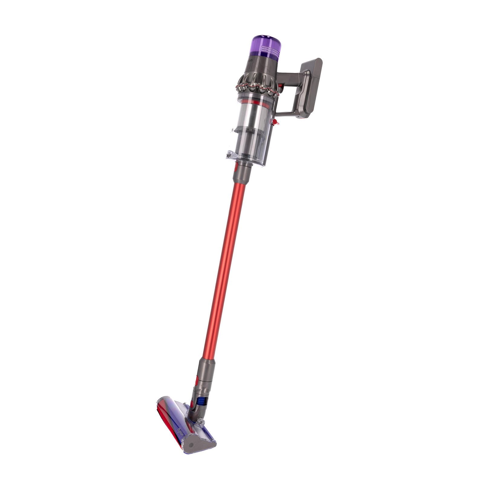 Dyson V11 Fluffy 2-in-1-Stabstaubsauger, Nickel/Rot