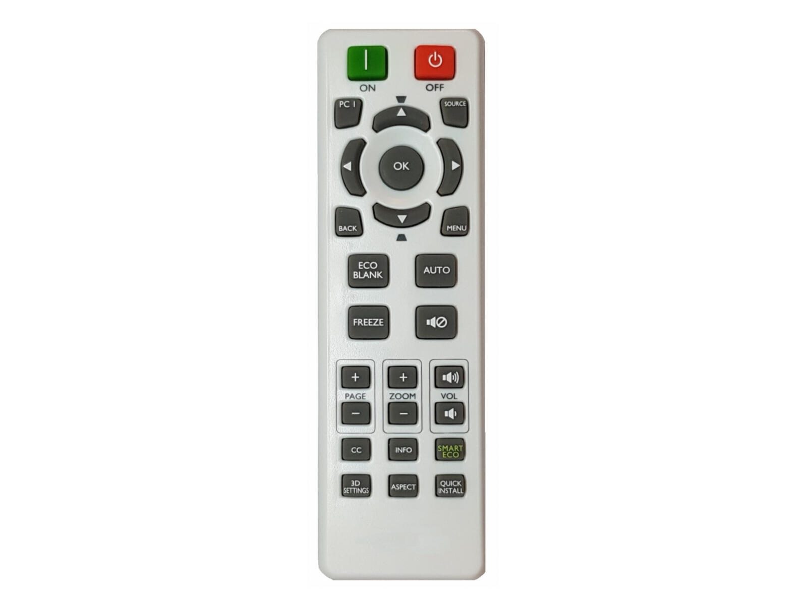 codalux Fernbedienung für BENQ 5J.JG706.001, RCX013, RCX015, 5J.JN606.001