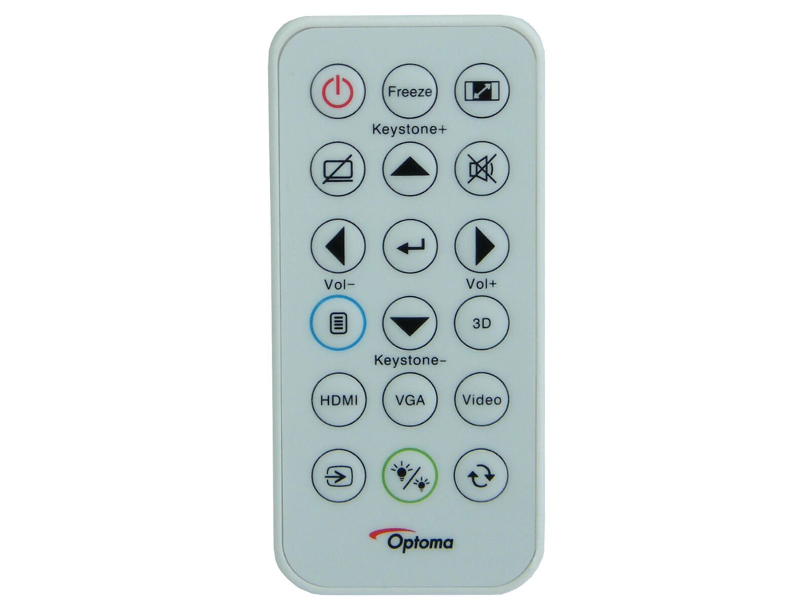 OPTOMA BR-3079N, 45.71P01G002, 45.71P01G102, 45.70101G002, 45.71P01G104, 45.78V01G101 Original Fernbedienung