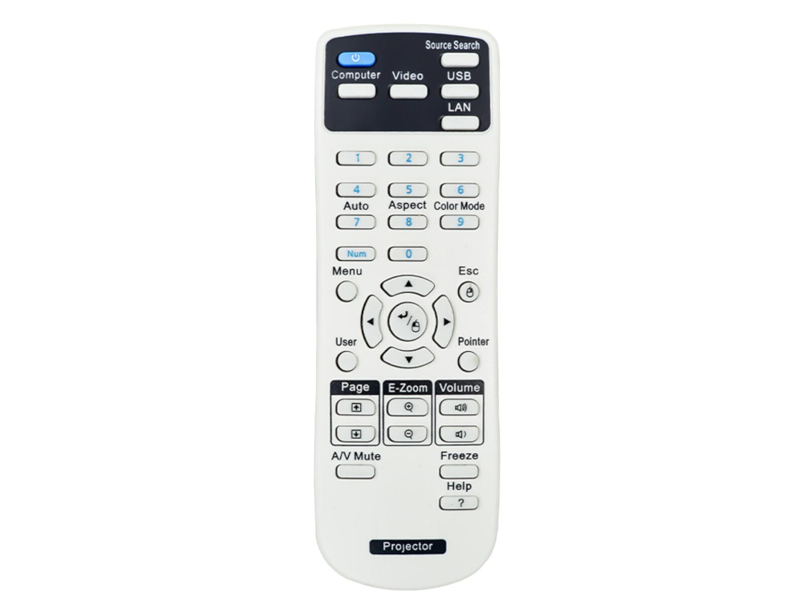 codalux Fernbedienung für EPSON 1547200, 154720000, 154720001