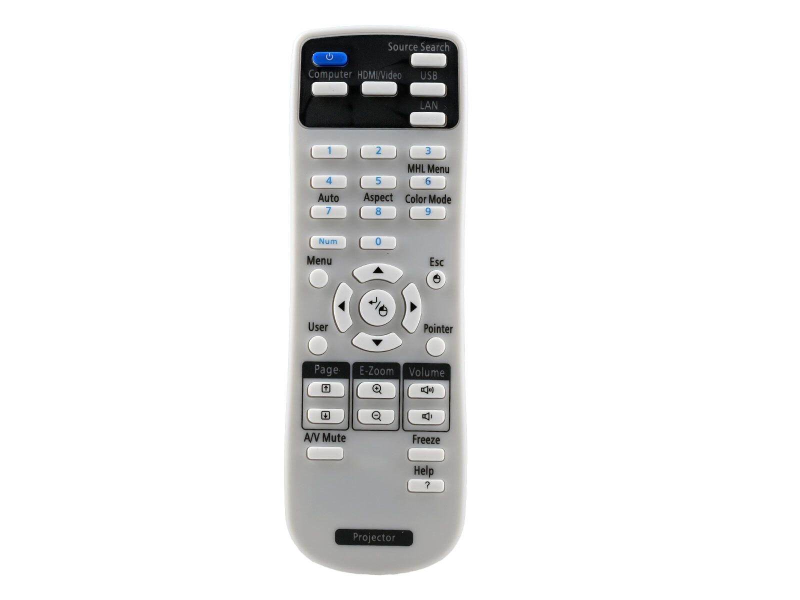 codalux Fernbedienung für EPSON 1599176, 159917600, 1547200, 154720000, 154720001