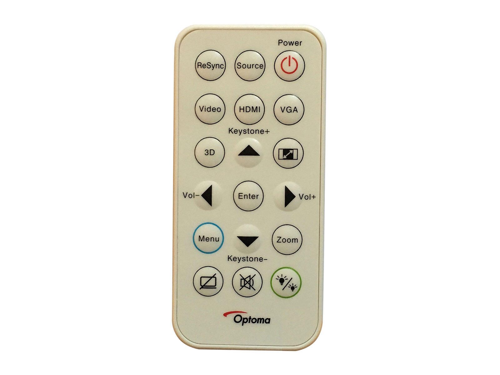 codalux Fernbedienung für OPTOMA SP.8VH02GC01, IR29033