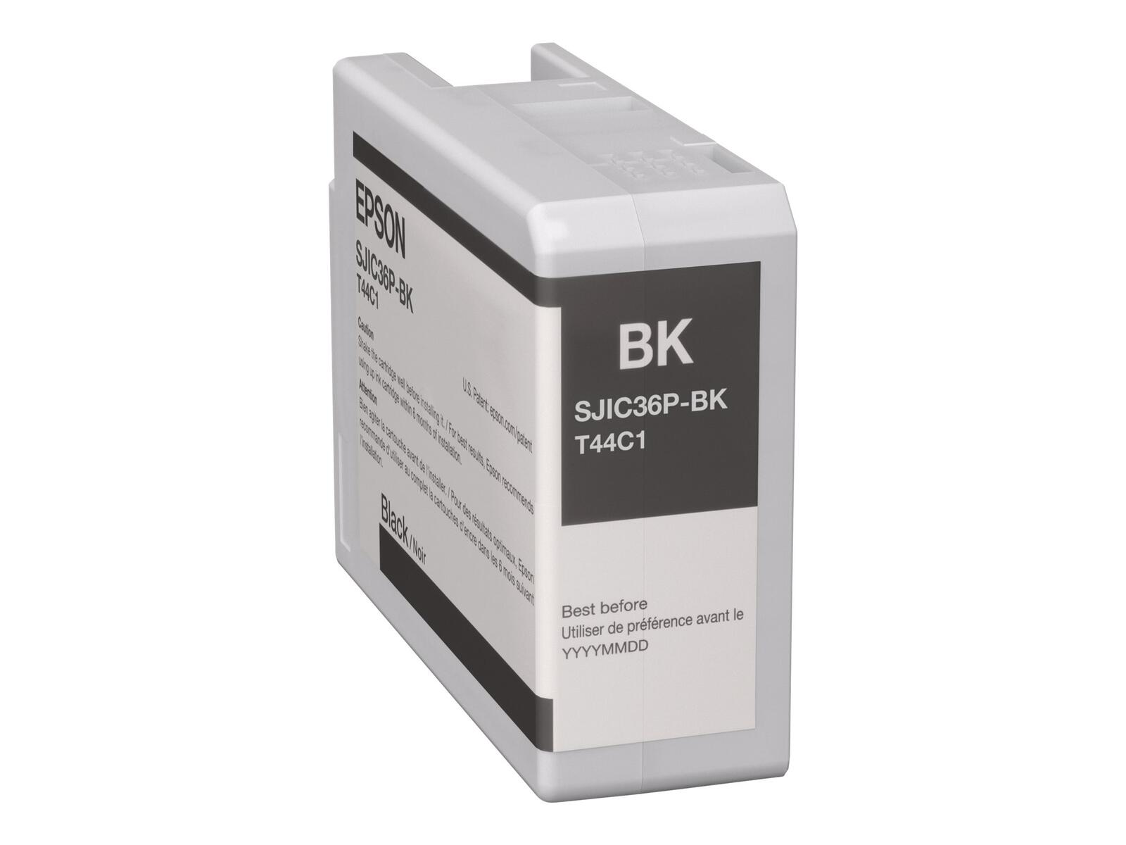 Epson Original SJIC36P(K) Druckerpatrone - schwarz (C13T44C140)