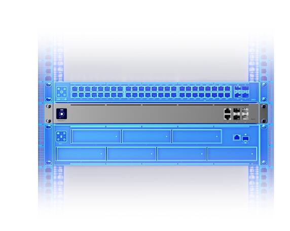 Ubiquiti Enterprise Fortress Gateway 2x SFP28 2x SFP+ 2x 2,5 GbE UniFi EFG