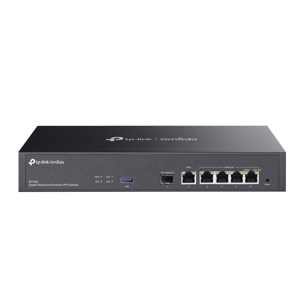 TP-Link Omada ER7406 Gigabit Rackmontage/Desktop VPN Gateway