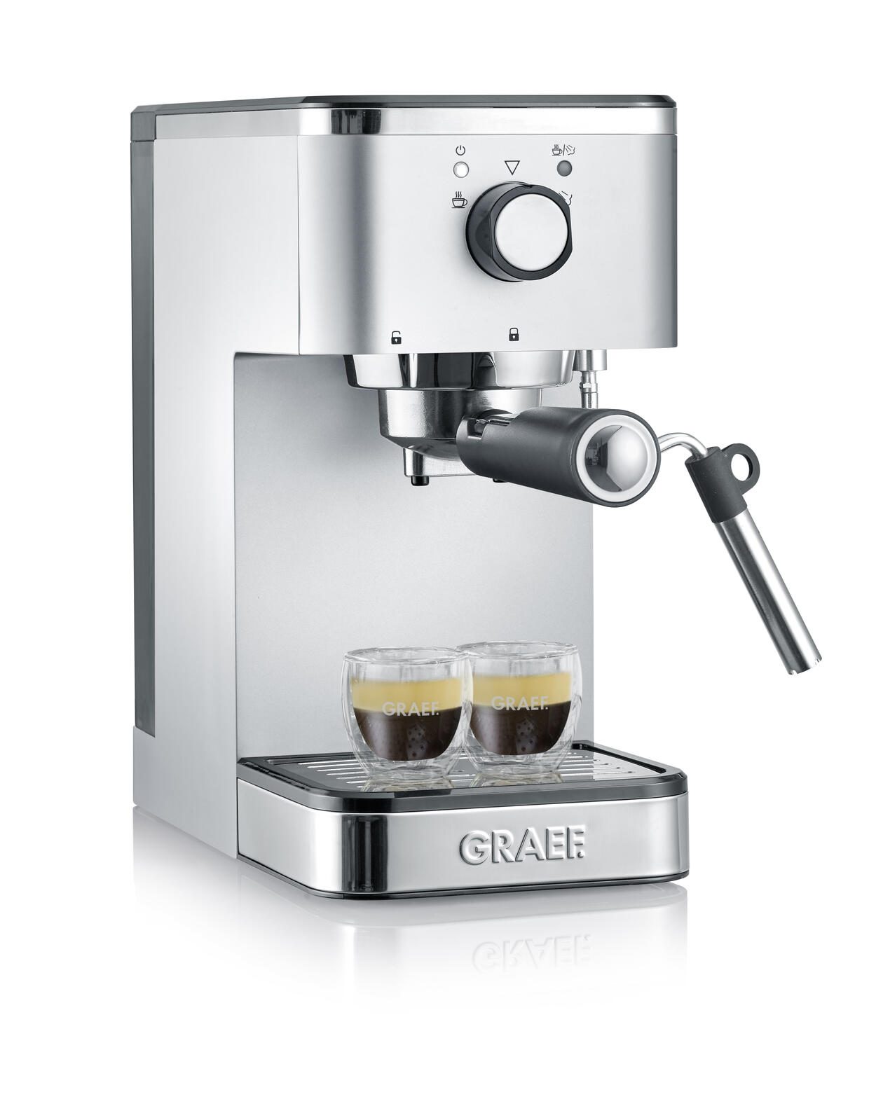 GRAEF Siebträger-Espressomaschine Salita ES 400, silber