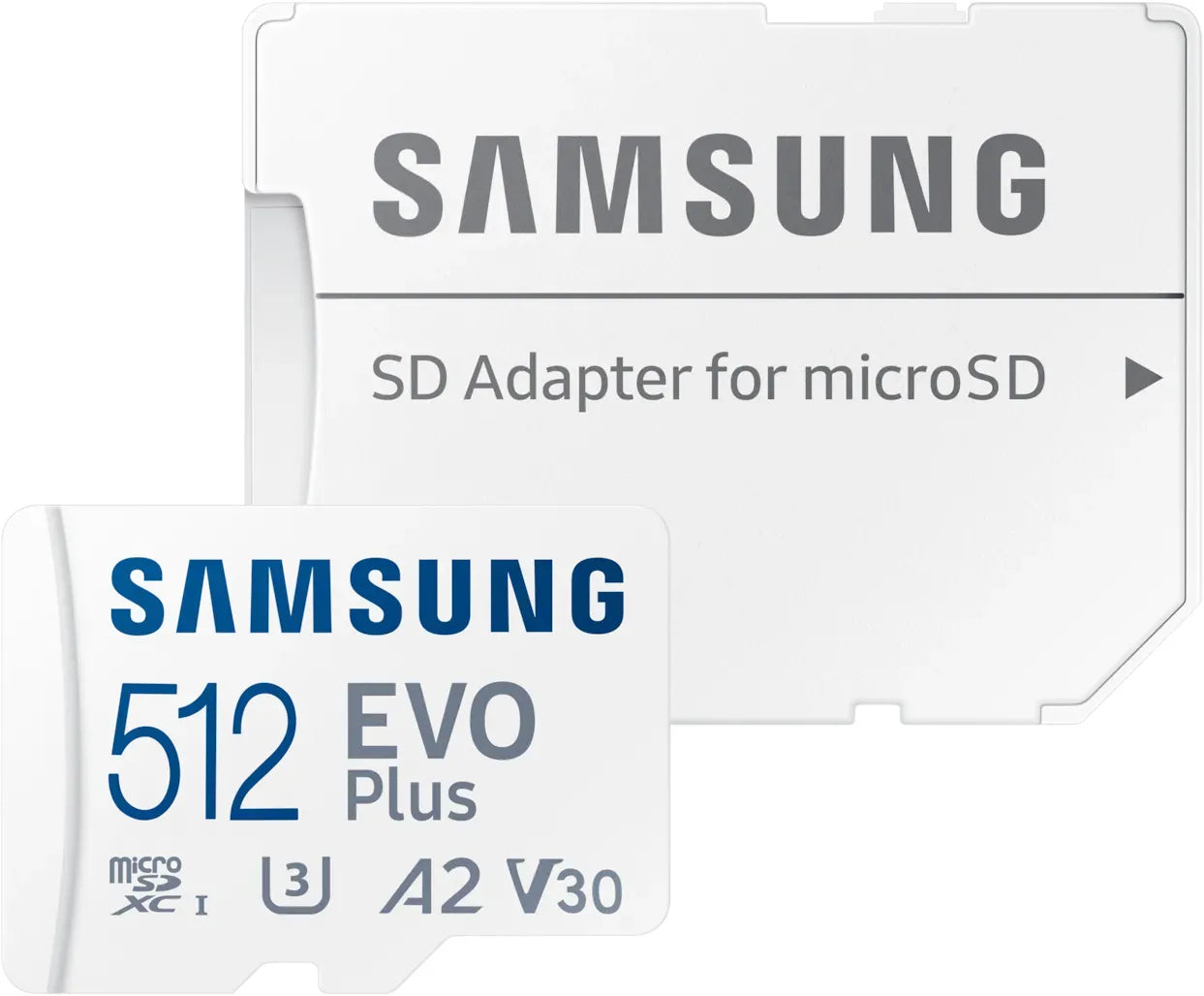 Samsung EVO Plus microSD-Speicherkarte (2024) (inkl. SD Adapter) - 512 GB