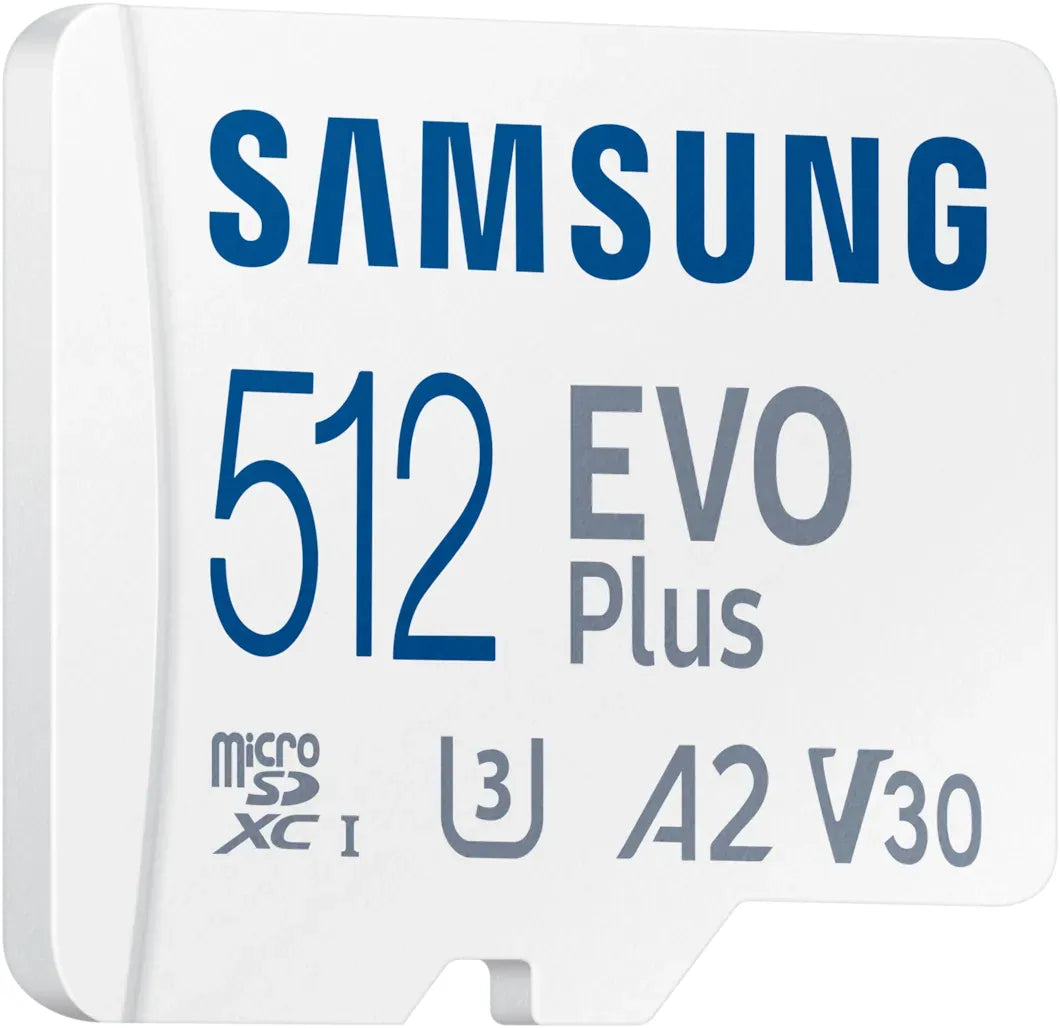 Samsung EVO Plus microSD-Speicherkarte (2024) (inkl. SD Adapter) - 512 GB