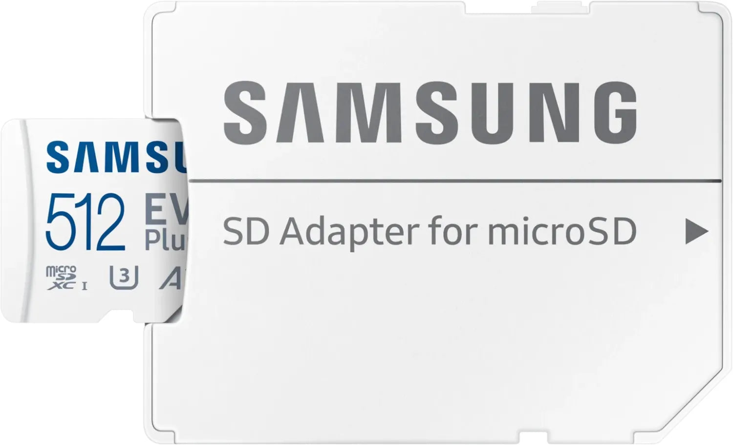 Samsung EVO Plus microSD-Speicherkarte (2024) (inkl. SD Adapter) - 512 GB