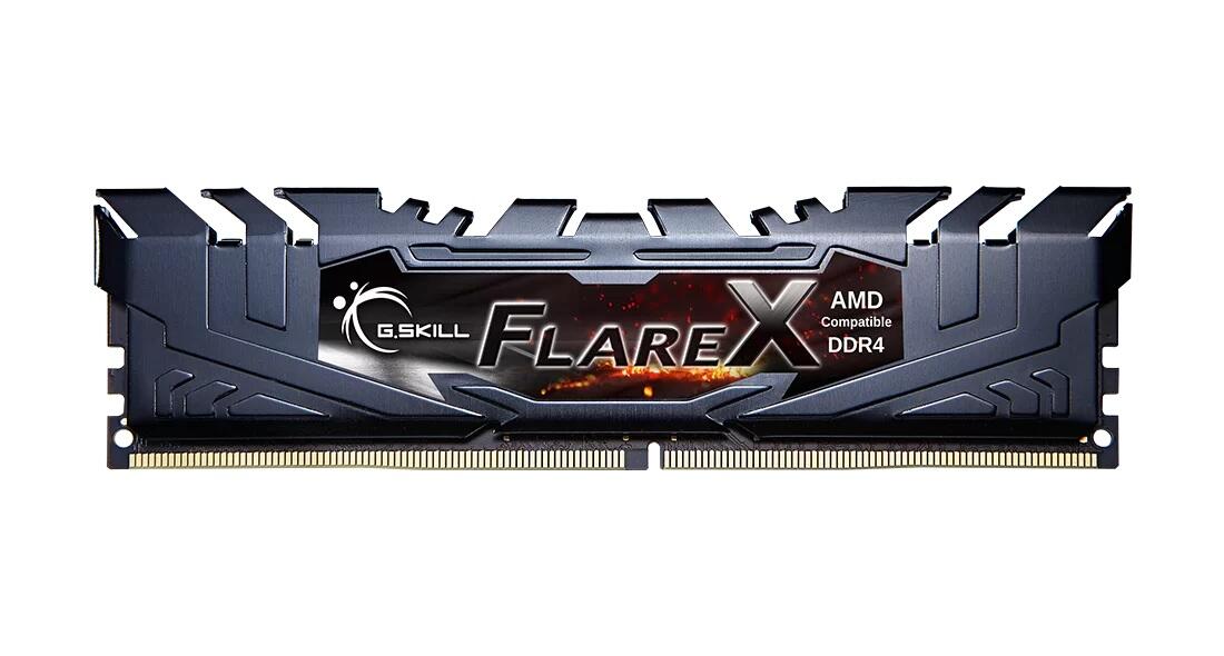 G.Skill Flare X AMD 64GB (4x 16GB) Kit DDR4 3200 MHz schwarz