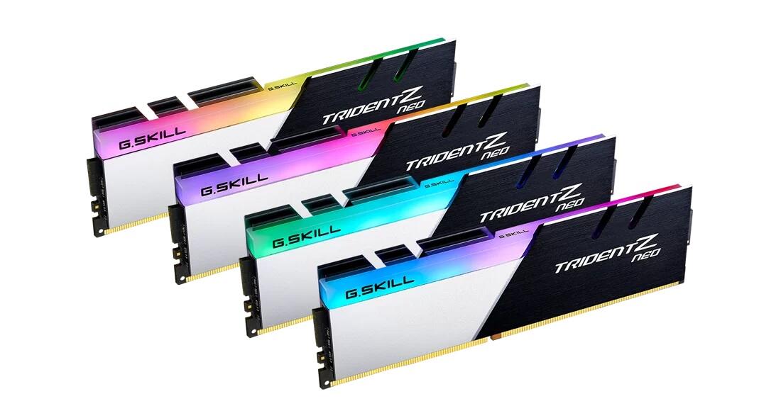G.Skill Trident Z Neo Intel 32GB (4x 8GB) Kit DDR4 3600 MHz